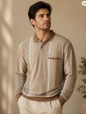 Arnold Palmer Men's Polo in Brown